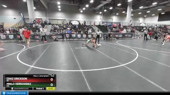 106 lbs Cons. Round 2 - Chaz Erickson, NE vs Miklo Hernandez, MN