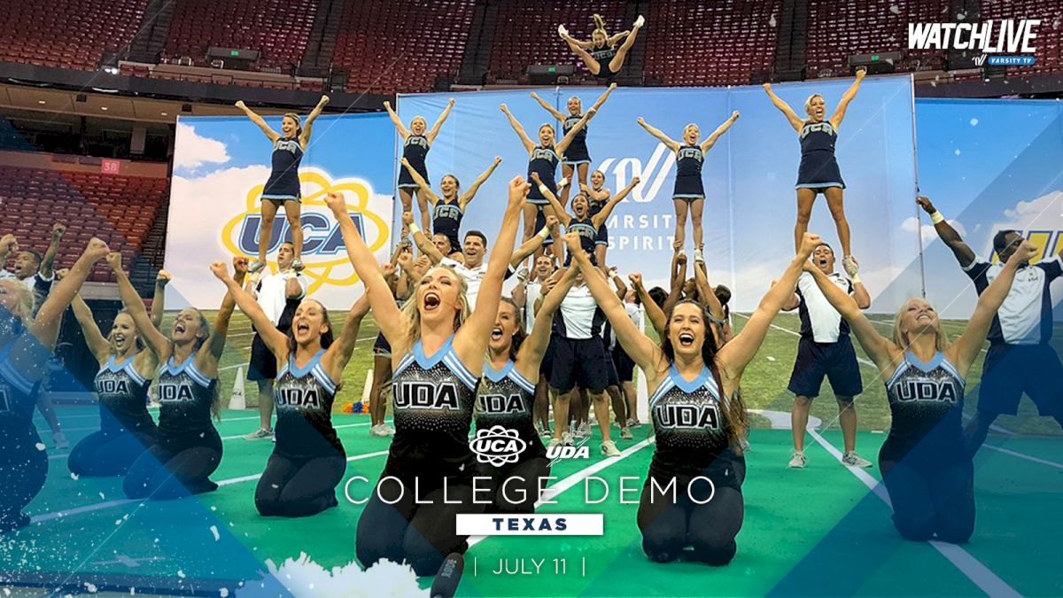 WATCH LIVE: 2019 UCA And UDA College Demo And Home Routines - Texas