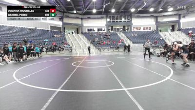 150 lbs 2nd Wrestleback (16 Team) - Gabriel Perez, Seckinger vs Demaria Moorelee, Gainesville