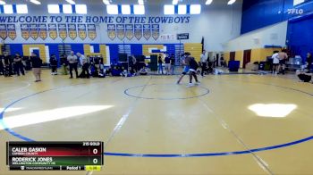 215 Gold Round 5 - Roderick Jones, Wellington Community Hs vs Caleb Gaskin, Camden County