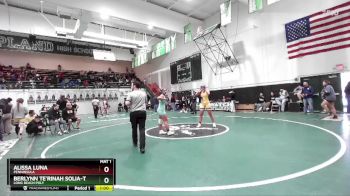 155 lbs Cons. Round 4 - Berlynn Te`Rinah Solia-Tago, Long Beach Poly vs Alissa Luna, Penninsula