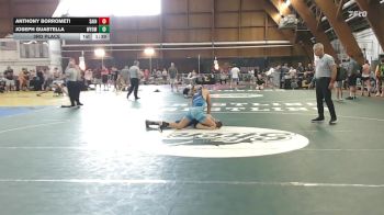 145 lbs 3rd Place - Anthony Borrometi, Saint Peter's Prep vs Joseph Guastella, Wyoming Seminary