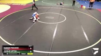 95 lbs Cons. Semi - Hudson Piekarski, Moorhead vs Charlie Loftus, STMA (St. Michael/Albertville)