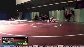 170 lbs Round 1 - Brock Ruzicka, Union, LaPorte City vs Thomas Hansen, Dubuque Senior