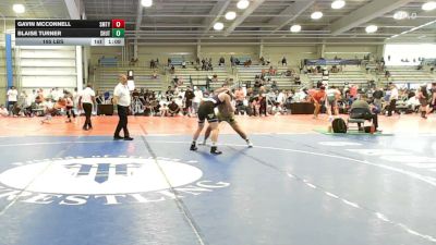 195 lbs Round Of 32 - Gavin McConnell, Smittys Barn - HSB vs Blaise Turner, Team Shutt Weaver - HSB