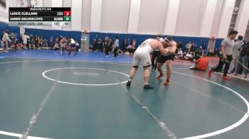 285 lbs Cons. Round 2 - Lance Clelland, St Christopher vs James Delvescovo, Salesianum
