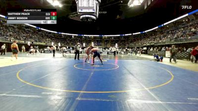 250 lbs Round Of 32 - Matthew Peace, Clearfield vs Jimmy Benson, Boyertown