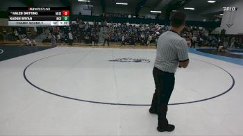 285 lbs Champ. Round 2 - Kaden Bryan, McDaniel vs Kaleb Britting, Messiah