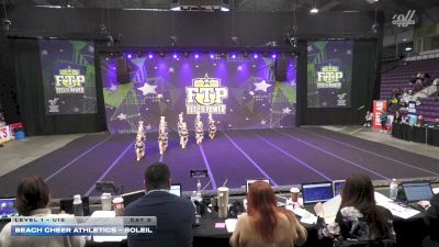 Beach Cheer Athletics - Soleil [2026 L1 - U12 Day 2] 2026 Feel The Power