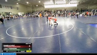 110 lbs Semifinal - Lydia Townsend, Sanderson Wrestling Academy vs Danielle Holt, Southern Idaho Training Center