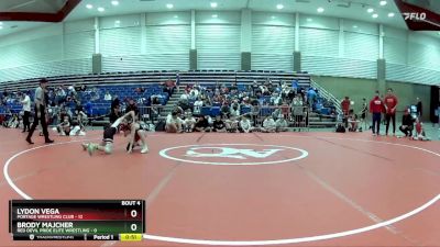 90 lbs Round 2 (6 Team) - Tyler Quarles, Portage Wrestling Club vs Devin Noojin, Red Devil Pride Elite Wrestling