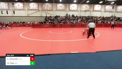 215 lbs Consi Of 8 #1 - Logan O'Connell, Mount Greylock vs Nathan Tobe, Wayland