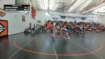 157 lbs 5th Place Match - Garrett Wiggins, Greybull/Riverside vs Trey Bazaldua, Red Lodge