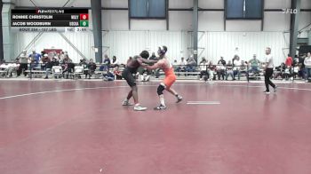 157 lbs Semifinal - Ronnie Christolin, Wesleyan vs Jacob Woodburn, Coast Guard