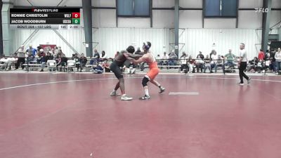 157 lbs Semifinal - Ronnie Christolin, Wesleyan vs Jacob Woodburn, Coast Guard