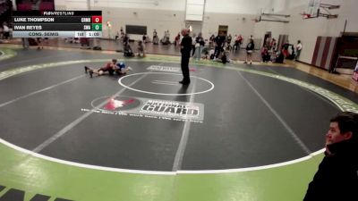 63 lbs Cons. Semis - Ivan Reyes, Summit Wrestling Academy vs Luke Thompson, Coon Rapids Mat Bandits Wrestling Club