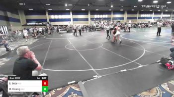 144 lbs Semifinal - Sammy Seja, Red Wave WC vs Maxwell Hoang, Silverback WC