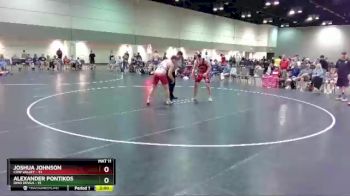 170 lbs Round 4 (16 Team) - Joshua Johnson, Cow Valley vs Alexander Pontikos, Ohio Devils