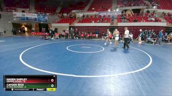 132 lbs 5th And 7th - Cayden Rios, El Paso Eastwood vs Hagen Shipley, Dripping Springs
