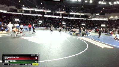 120 lbs Cons. Round 4 - Riley Mazza, Kalama vs Ethan Venuto, Yelm