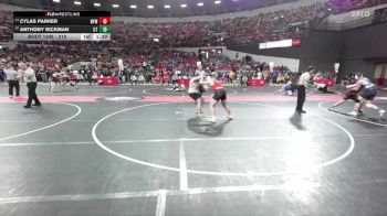 210 lbs Champ. Round 2 - Cylas Parker, Neenah Youth Wrestling vs Anthony Rickman, Crass Trained