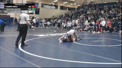 127 lbs Round Of 32 - Joseph Viola, Seton Hall Prep vs Graydon Martin, Staunton River