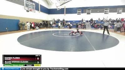 132 lbs Cons. Round 2 - Damien Flores, Granger vs Elijah Wisman-clough, Deer Park