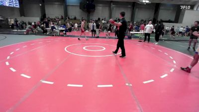 132 lbs Quarterfinal - Aiden Hyatt, Roundtree Wrestling Academy vs Gabriel Easey, Compound Wrestling