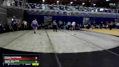 145 lbs Semifinal - Ethan Matthews, Kuna Klub vs Wade Williams, American Falls