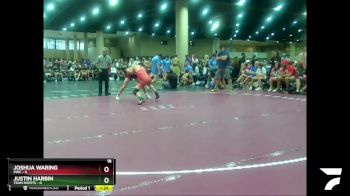 120 lbs Round 1 (6 Team) - Justin Harbin, Team Misfits vs Joshua Waring, PWC