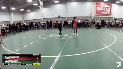 70 lbs Quarterfinal - Levi Snelson, Matoaca Wrestling Club vs Chase Gilbert, Nova WC