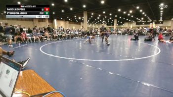 144 lbs Round 5 (6 Team) - Zymarion Johns, Powerhouse vs Pace Lilenfeld, Level Up
