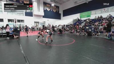 125 lbs Round 1 - Anahi Lopez, Yucca Valley vs Erin Martinez, Santiago High School