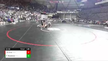 2A 138 lbs Quarterfinal - Apollo Cruz, Orting vs Forrest Roylance, Othello