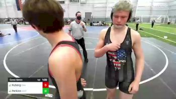 152 lbs Consolation - Jeraimiah Nyberg, Grindhouse WC vs Jackson Perkins, Northern Arizona Wrestling
