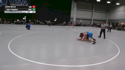 215 lbs Cons. Rd Of 16 - Gavin Wells, Lake Gibson High School Wrestling vs Trey Tunnell, Keystone Kids Wrestling Club