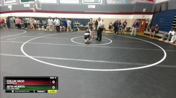 132 lbs Round 5 - Seth Huerta, College Park vs Collin Vaco, Huntsville