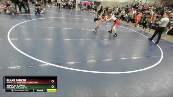 113 lbs Cons. Round 2 - Kipton Lewis, Immortal Athletics WC vs Blake Parker, Ponca City High School Wrestling