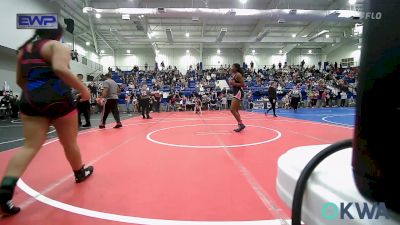 145 lbs Quarterfinal - Kelice Luker, HURRICANE WRESTLING ACADEMY vs Shyla Munoz, Tulsa Blue T Panthers