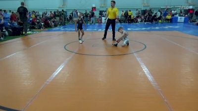 B-55 Mats 1-4 8:00am lbs Round Of 16 - Gavin Ingraham, NY vs Zeth Dykhouse, MI