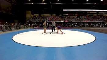 190 lbs Champ. Round 1 - Izzy Renfro, Basehor-Linwood HS vs Layla Wakefield, Arkansas City HS