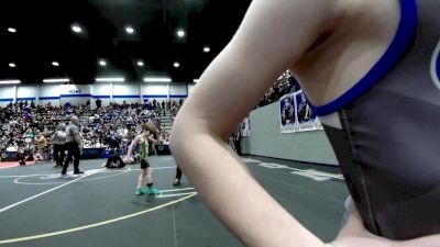 46 lbs Rr Rnd 1 - Cannon Corley, Choctaw Ironman Youth Wrestling vs Jake Horne, Texas Eagle Wrestling Academy