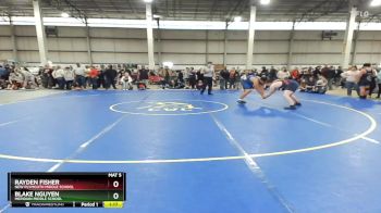 220 lbs Semifinal - Rayden Fisher, New Plymouth Middle School vs Blake Nguyen, Meridian Middle School