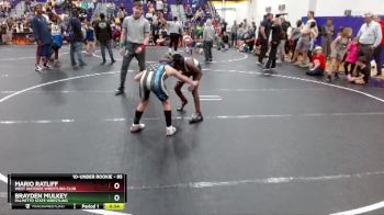 85 lbs Semifinal - Brayden Mulkey, Palmetto State Wrestling vs Mario Ratliff, West Wateree Wrestling Club