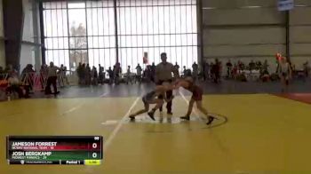 88 lbs Round 3 - Josh Bergkamp, Midwest Maniacs vs Jameson Forrest, NCWAY National Team