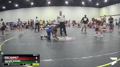 220 lbs Quarterfinals (8 Team) - Rody Barnett, Palmetto Gold vs Sincere Bonner, Viking UP