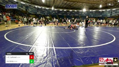 126 lbs Round Of 32 - Cahota LaFond, Journeymen Wrestling Club vs Adaias Ortiz, Spartan RTC@LHP