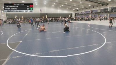 120 lbs Cons. Sub-rd Of 16 - Declan Keller, Dodge City Highschool vs Xavier Jacquez, Betterman Elite Wrestling