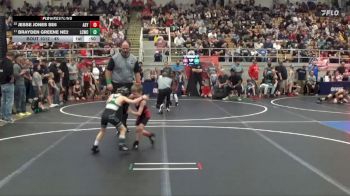 45 lbs Champ. Round 1 - Brayden Greene NE2, Lake Catholic Wrestling Club vs Jesse Jones SE6, ASY3