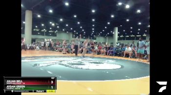 157 lbs Round 2 (6 Team) - Julian Bell, Pasco Wolfpack vs Aydan Green, Techfall White